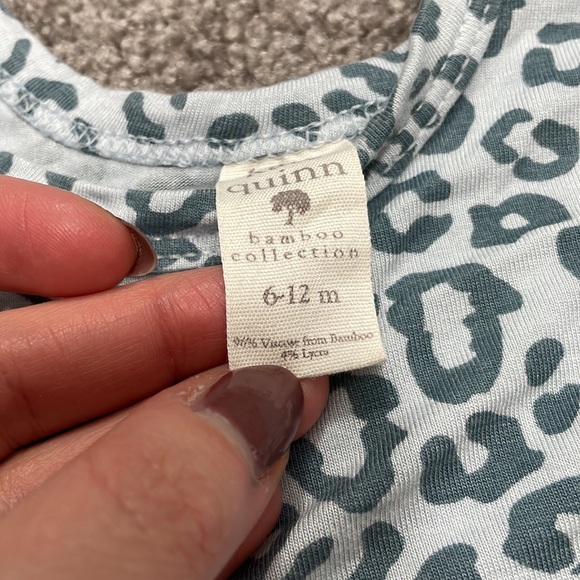 Kate Quinn Blue Leopard Ruffle Leg - Picture 2 of 6